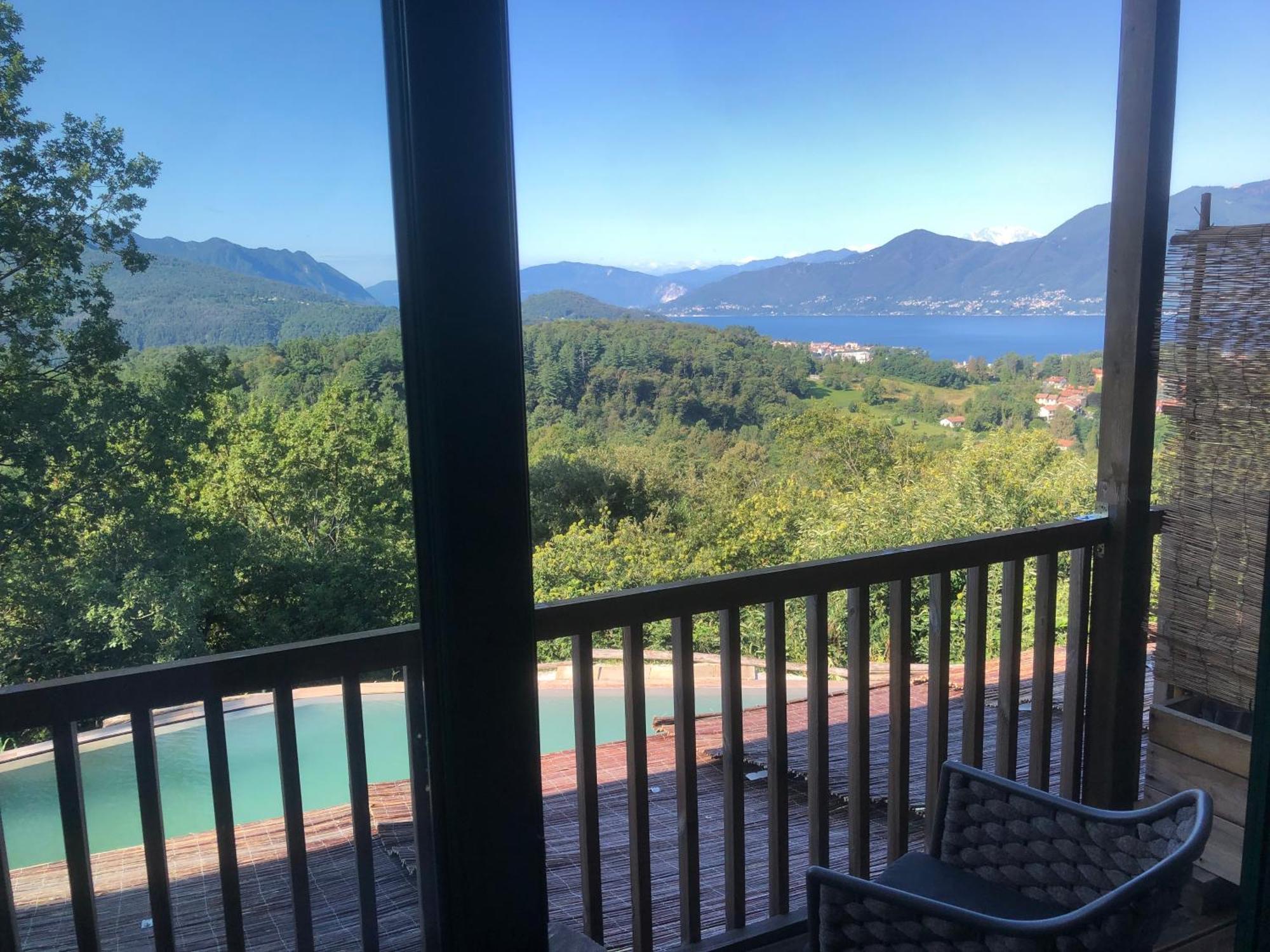 Agriturismo Voeuja Lago Maggiore Luino Exterior foto